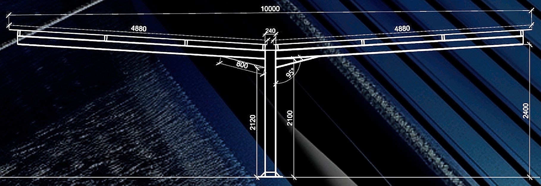 MARQUESINA DOBLE TIPO "Y" - Imagen 3