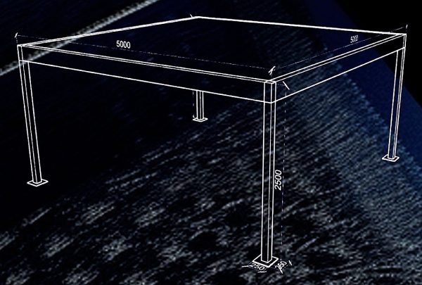 MARQUESINA MINIMALISTA - Imagen 3